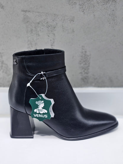 Venüs Kadın Hakiki Deri Topuklu Bot 2553901 K