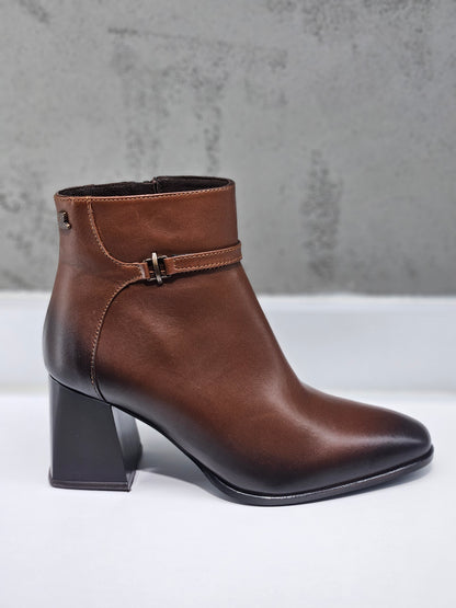 Venüs Kadın Hakiki Deri Topuklu Bot 2553901 K